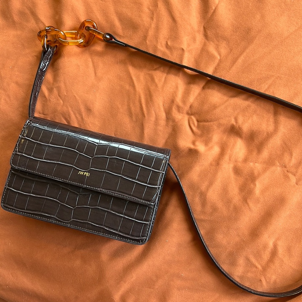 JW Pei brown purse